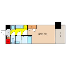 スワンズシティ大阪城北詰の物件間取画像